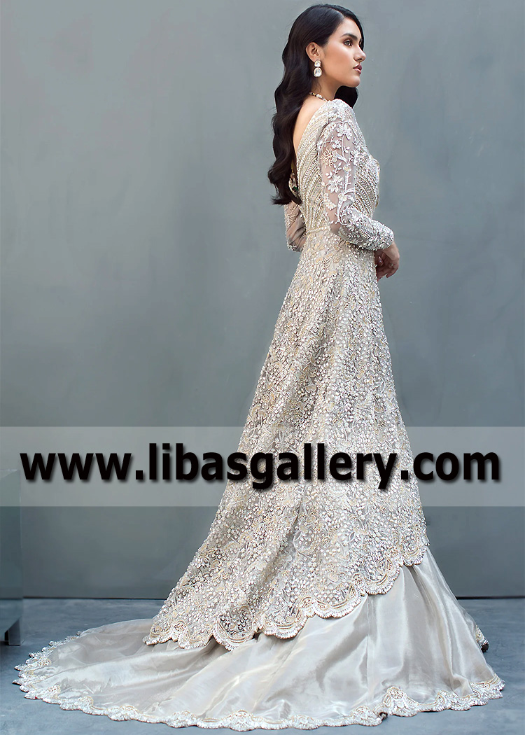 Timberwolf Ankangite Lehenga and Jacket